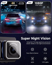 Today 60% Off! Triple Camera 4K š Sony Wifi Dash Cam Super Night Vision