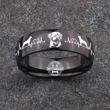 Rottweiler Ring Dog Lover Jewelry + Free Matching Bracelet π