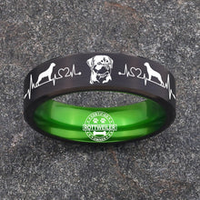 Rottweiler Ring Dog Lover Jewelry + Free Matching Bracelet π