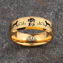 Rottweiler Ring Dog Lover Jewelry + Free Matching Bracelet π