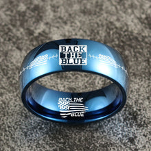Back The Blue Collector's Ring