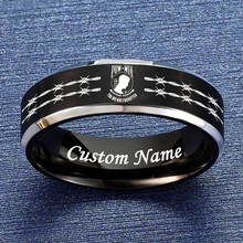 Today $100 Off 🇺🇸  Personalize It Free! POW MIA Ring ⭐️⭐️⭐️⭐️⭐️ Reviews
