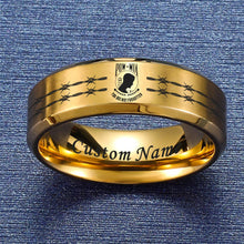 Today $100 Off 🇺🇸  Personalize It Free! POW MIA Ring ⭐️⭐️⭐️⭐️⭐️ Reviews