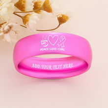 BC Awareness Rings💞 Choose From 8 Styles Personalize It For Free!