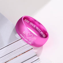 BC Awareness Rings💞 Choose From 8 Styles Personalize It For Free!