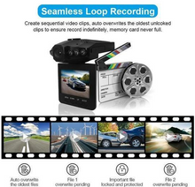 HD Wide Angle 1080p Rotating Dash Cam Video Recorder