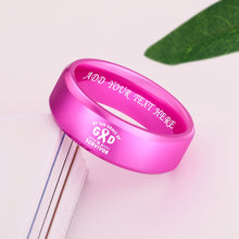 BC Awareness Rings💞 Choose From 8 Styles Personalize It For Free!