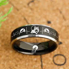 😎 Today Only 60% Off  Wolf & Moon Titanium Ring 🇺🇸  ⭐️⭐️⭐️⭐️⭐️  Reviews