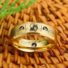 😎 Today Only 60% Off  Wolf & Moon Titanium Ring 🇺🇸  ⭐️⭐️⭐️⭐️⭐️  Reviews