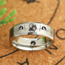 😎 Today Only 60% Off  Wolf & Moon Titanium Ring 🇺🇸  ⭐️⭐️⭐️⭐️⭐️  Reviews