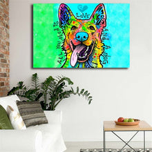 German Shepherd Wall Art Painting š