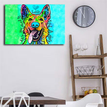 German Shepherd Wall Art Painting š