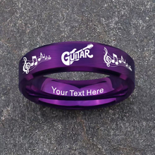 🔥 Epic Guitar Ring Collection 🎸 + Free BONUS Bracelet! 🎁