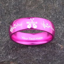 🔥 Epic Guitar Ring Collection 🎸 + Free BONUS Bracelet! 🎁