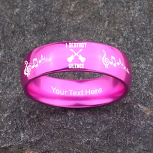 🔥 Epic Guitar Ring Collection 🎸 + Free BONUS Bracelet! 🎁