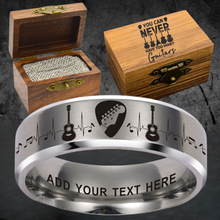 🎸Custom Guitarist Ring Box Set + BONUS Gift 🎁