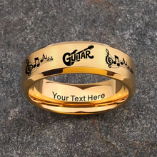 🔥 Epic Guitar Ring Collection 🎸 + Free BONUS Bracelet! 🎁