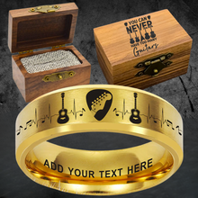 🎸Custom Guitarist Ring Box Set + BONUS Gift 🎁