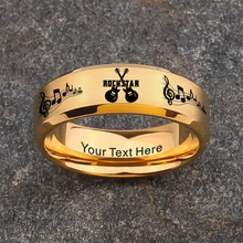 🔥 Epic Guitar Ring Collection 🎸 + Free BONUS Bracelet! 🎁