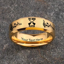 🔥 Epic Guitar Ring Collection 🎸 + Free BONUS Bracelet! 🎁