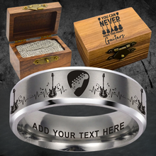 🎸Custom Guitarist Ring Box Set + BONUS Gift 🎁