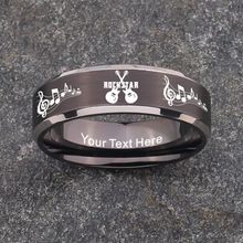🔥 Epic Guitar Ring Collection 🎸 + Free BONUS Bracelet! 🎁