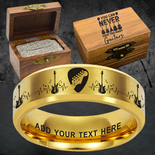 🎸Custom Guitarist Ring Box Set + BONUS Gift 🎁