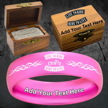 Custom HD Biker Ring Box Set + Bonus Bracelet 😎