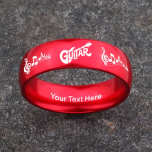 🔥 Epic Guitar Ring Collection 🎸 + Free BONUS Bracelet! 🎁