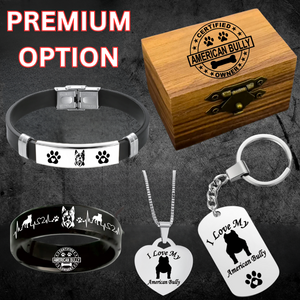 Bully Ring Dog Lover Jewelry + Free Matching Bracelet 🎁