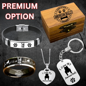 Bully Ring Dog Lover Jewelry + Free Matching Bracelet 🎁