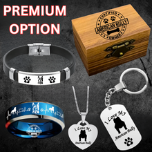 Bully Ring Dog Lover Jewelry + Free Matching Bracelet 🎁