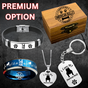 Bully Ring Dog Lover Jewelry + Free Matching Bracelet 🎁