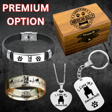 Bully Ring Dog Lover Jewelry + Free Matching Bracelet 🎁