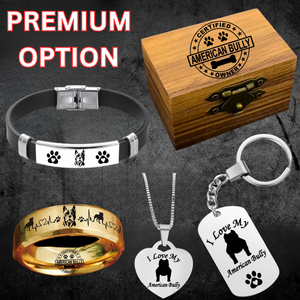 Bully Ring Dog Lover Jewelry + Free Matching Bracelet 🎁