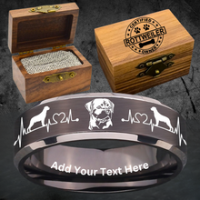 🐾 Custom Rottweiler Ring Box Set + BONUS Gift 🎁