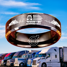 Today 60% Off! 😎 Tungsten Trucker Life Ring + Free Gift! 🎁