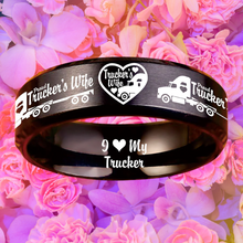 Today 60% Off! 😎 Tungsten Trucker Life Ring + Free Gift! 🎁