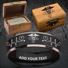 🏥 Custom Nurse Ring Box Set + Bonus Gift 🎁
