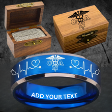 🏥 Custom Nurse Ring Box Set + Bonus Gift 🎁