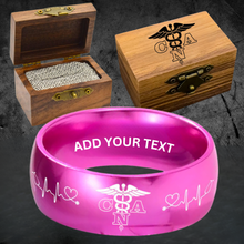 🏥 Custom Nurse Ring Box Set + Bonus Gift 🎁