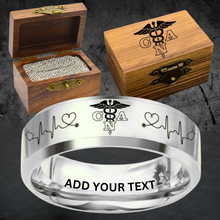🏥 Custom Nurse Ring Box Set + Bonus Gift 🎁