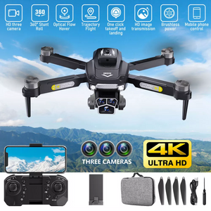 Today 60% Off! ⏰ ULTRA HD 3 Camera 4K GPS Drone 🔥