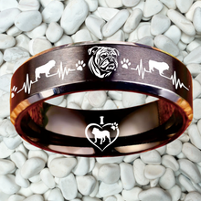 Bully Ring Dog Lover Jewelry + Free Matching Bracelet 🎁