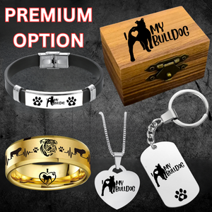 Bully Ring Dog Lover Jewelry + Free Matching Bracelet 🎁