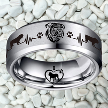 Bully Ring Dog Lover Jewelry + Free Matching Bracelet 🎁