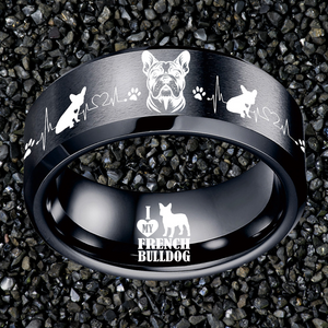 Bully Ring Dog Lover Jewelry + Free Matching Bracelet 🎁