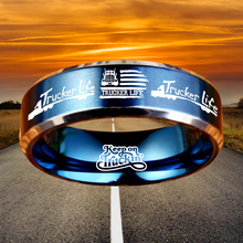 Today 60% Off! 😎 Tungsten Trucker Life Ring + Free Gift! 🎁