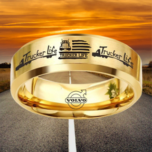Today 60% Off! 😎 Tungsten Trucker Life Ring + Free Gift! 🎁