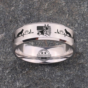 🐾German Shepherd Dog Lover Jewelry + Free Matching Bracelet 🎁
